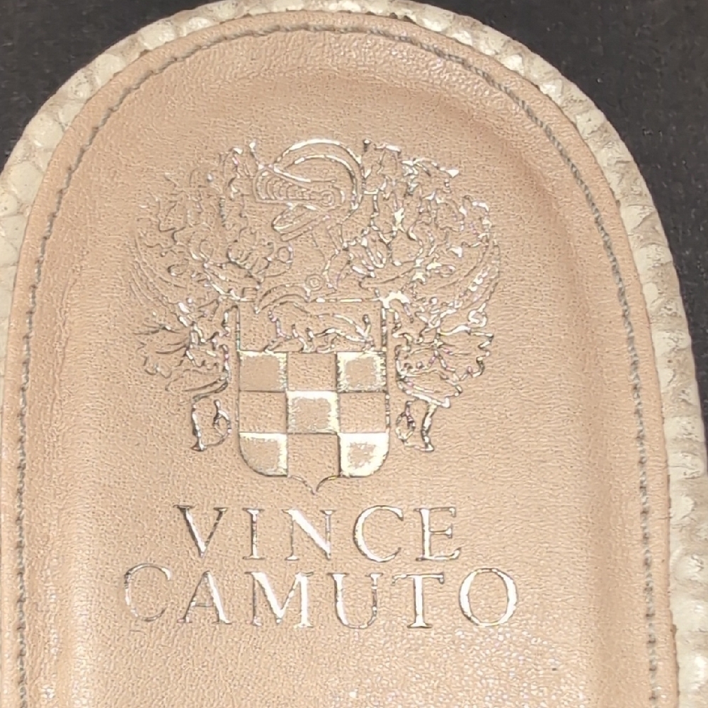 Vince Camuto Mandial White Python Print Platform … - image 3